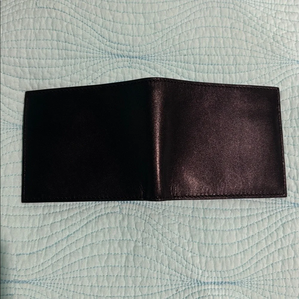Armani Exchange Black Leather Wallet